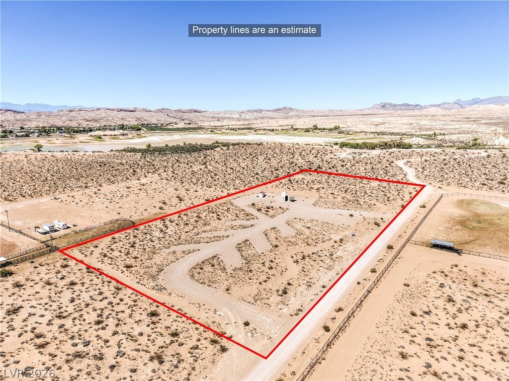 Skyline, Logandale, NV 89021 An expansive desert lot bordered by rugged mountains offers an open canvas for development.