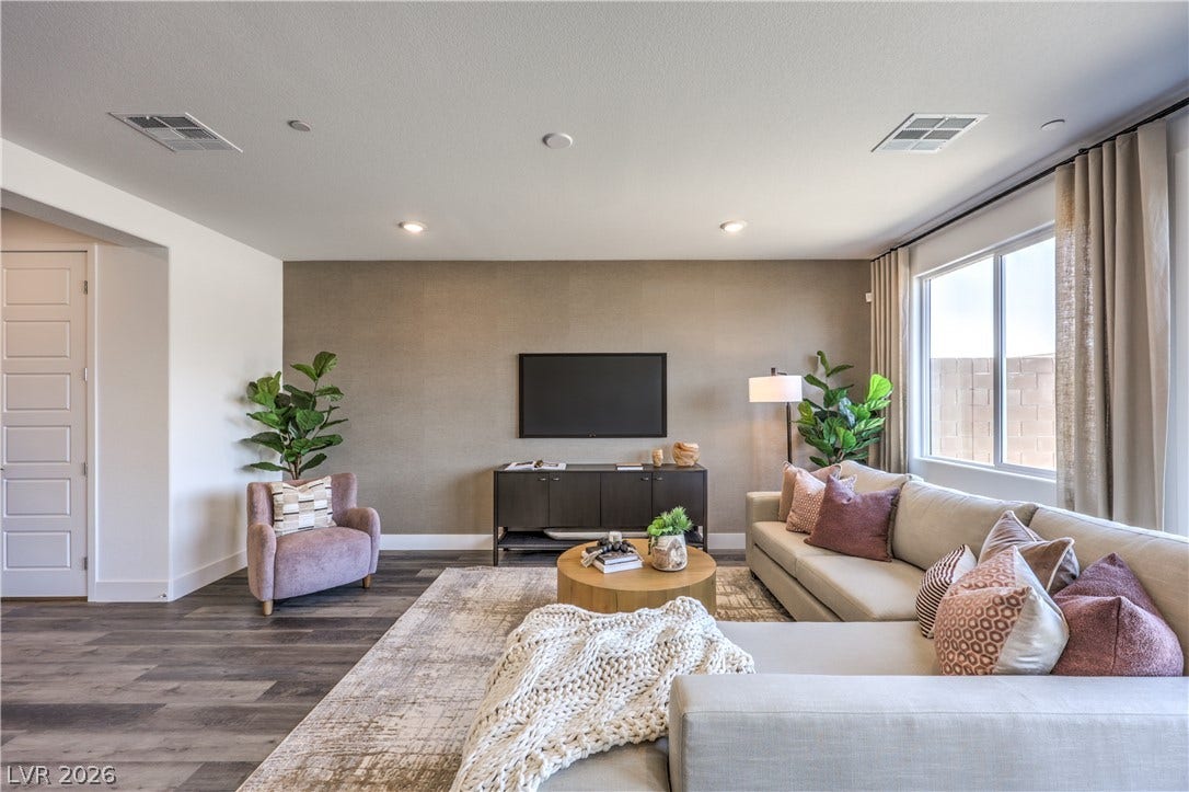 844 Kassie Lake Way, North Las Vegas, NV 89084 Representational only; Photo is of the 2660 Plan Model Home - NOT THE ACTUAL HOME FOR SALE *material/features/colors can vary from one community to the next & are subject to change*