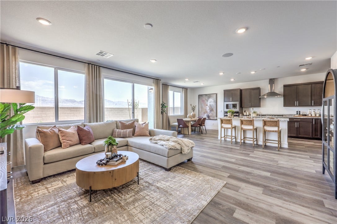 844 Kassie Lake Way, North Las Vegas, NV 89084 Representational only; Photo is of the 2660 Plan Model Home - NOT THE ACTUAL HOME FOR SALE *material/features/colors can vary from one community to the next & are subject to change*