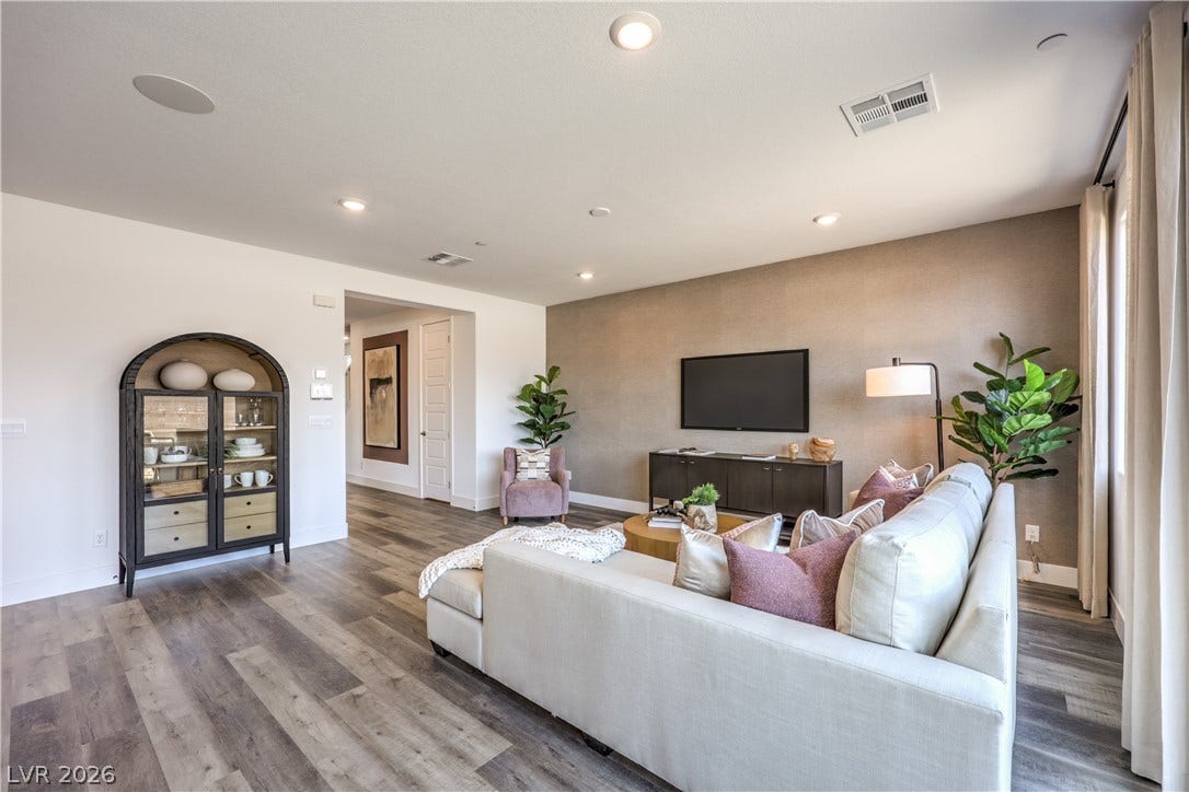 844 Kassie Lake Way, North Las Vegas, NV 89084 Representational only; Photo is of the 2660 Plan Model Home - NOT THE ACTUAL HOME FOR SALE *material/features/colors can vary from one community to the next & are subject to change*