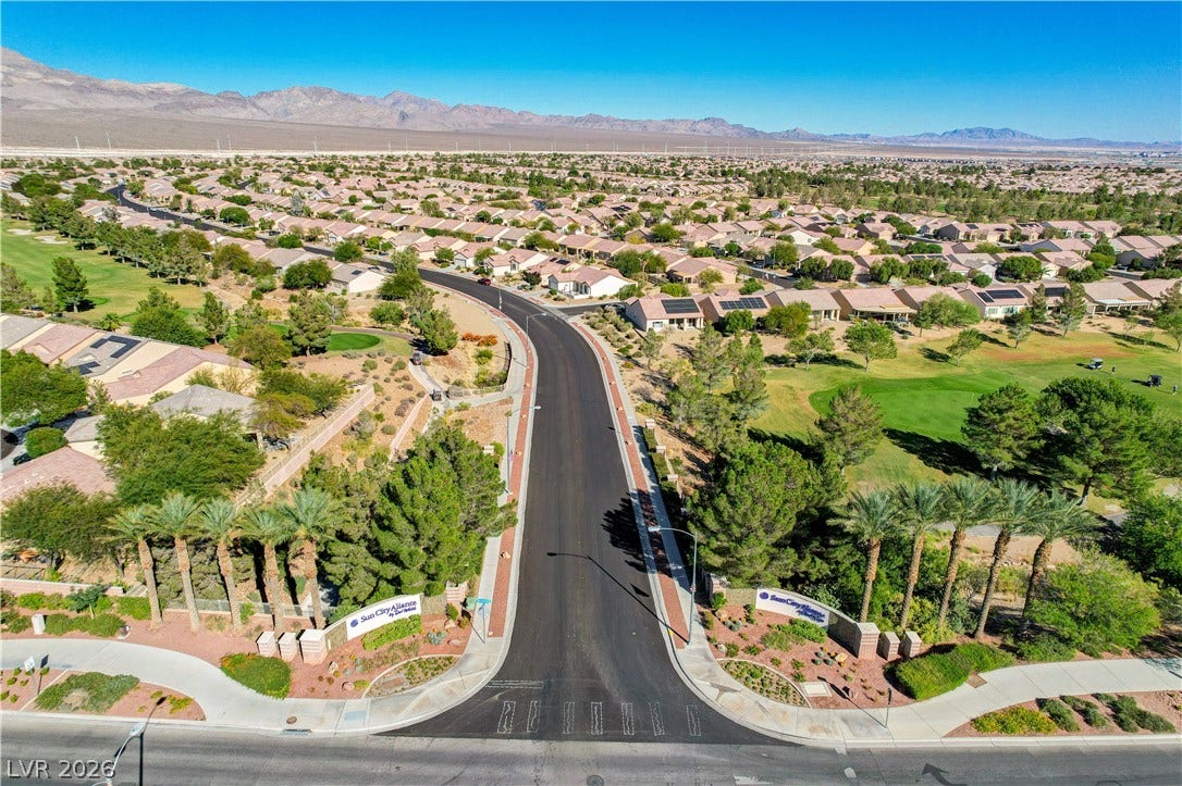 2612 Rock Pigeon Avenue, North Las Vegas, NV 89084 Desert mountains provide a dramatic backdrop for this master-planned community lining pristine golf fairways.