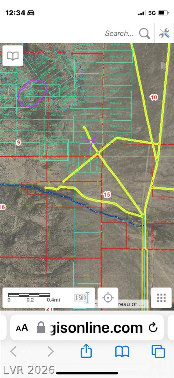 WP Co. WP Co. Road 31 (N. Spring Valley Rd), Ely, NV 89301 Detailed regional parcel map displays lot boundaries and surrounding terrain layout.