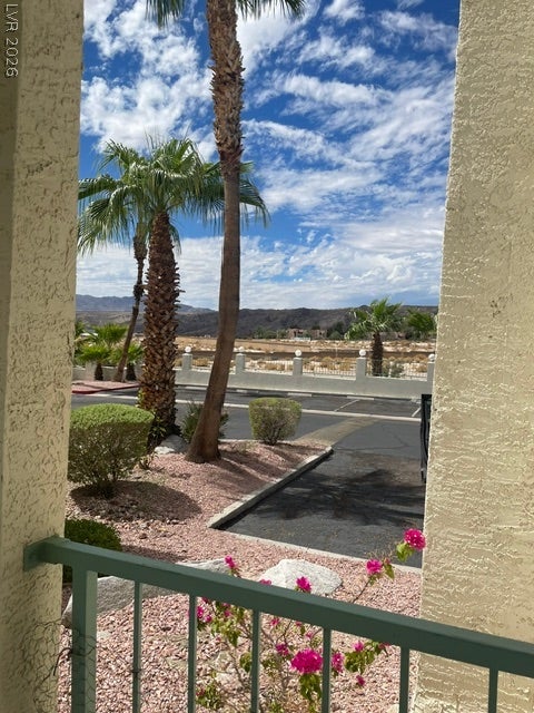 3550 Bay Sands Drive, #1017, Laughlin, NV 89029 Sun-drenched mountain views framed by a private outdoor balcony.