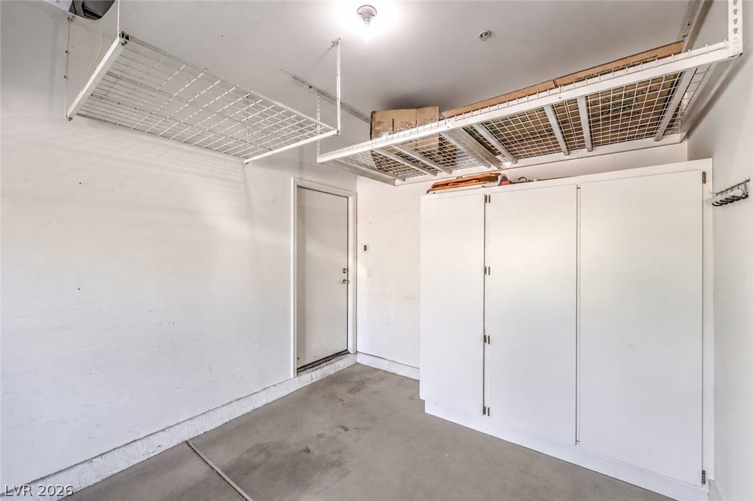 6868 Sky Pointe Drive, #1132, Las Vegas, NV 89131 Entry door into the home plus ample storage