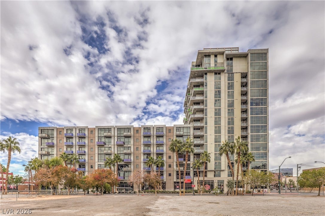 353 E Bonneville Avenue, #754, Las Vegas, NV 89101 Modern High Rise Living in this Contemporary Loft Style Condo located in Downtown Las Vegas!