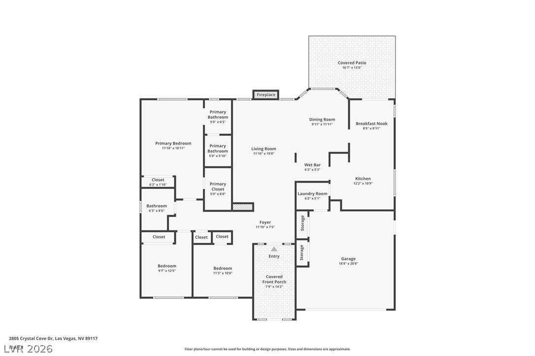 2805 Crystal Cove Drive, Las Vegas, NV 89117