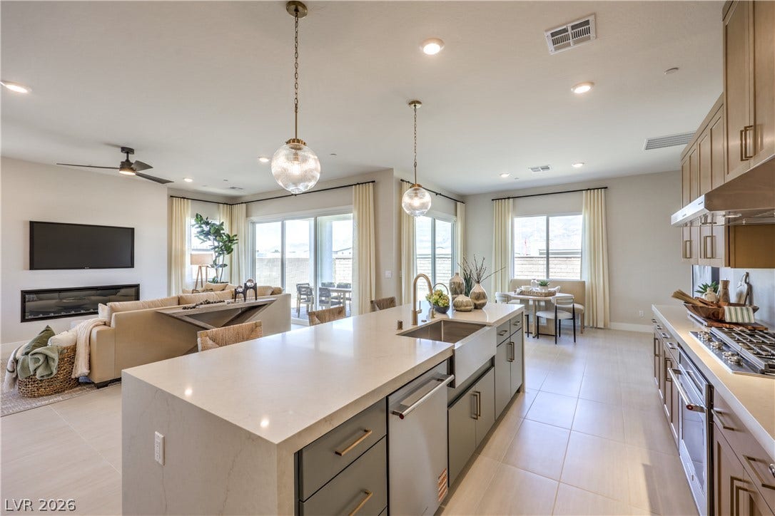 7925 Justin Cove Street, North Las Vegas, NV 89084 Pictures are of a model home and are for representation purposes only