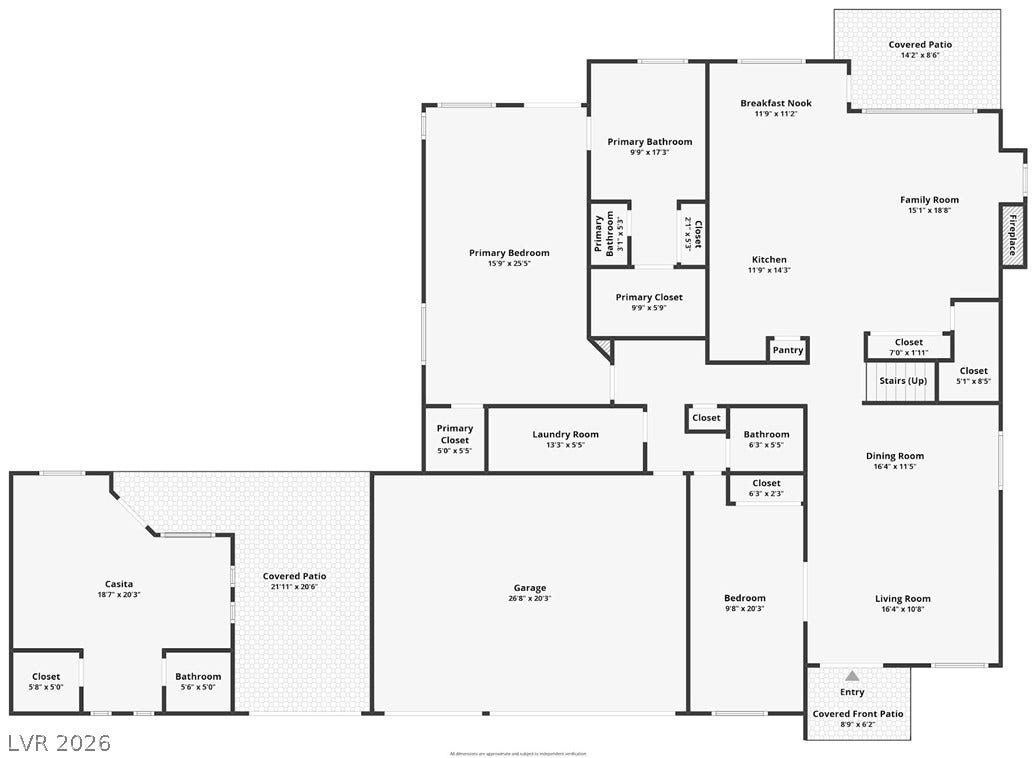 8908 Sheep Ranch Court, Las Vegas, NV 89143 A detailed layout illustrates the functional flow of this spacious multi-level residence.