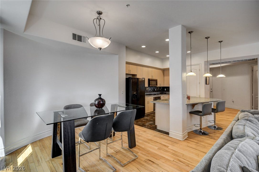 Open dining area