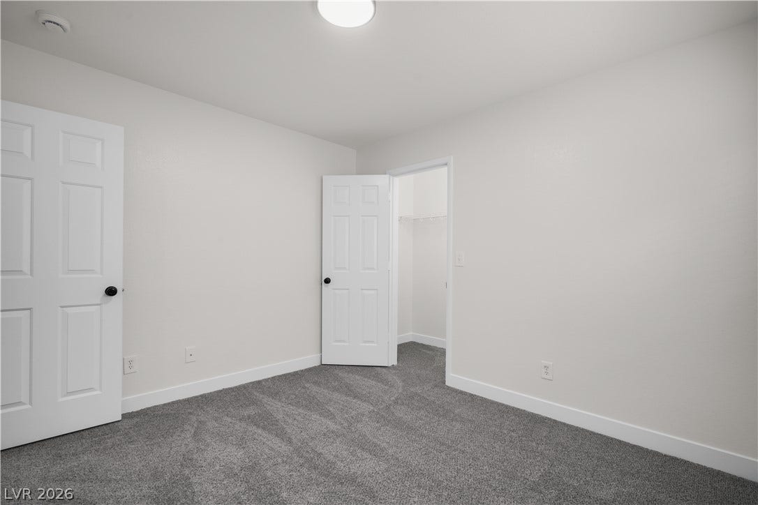 Downstairs Bedroom (4th) w/Walk-In Closet