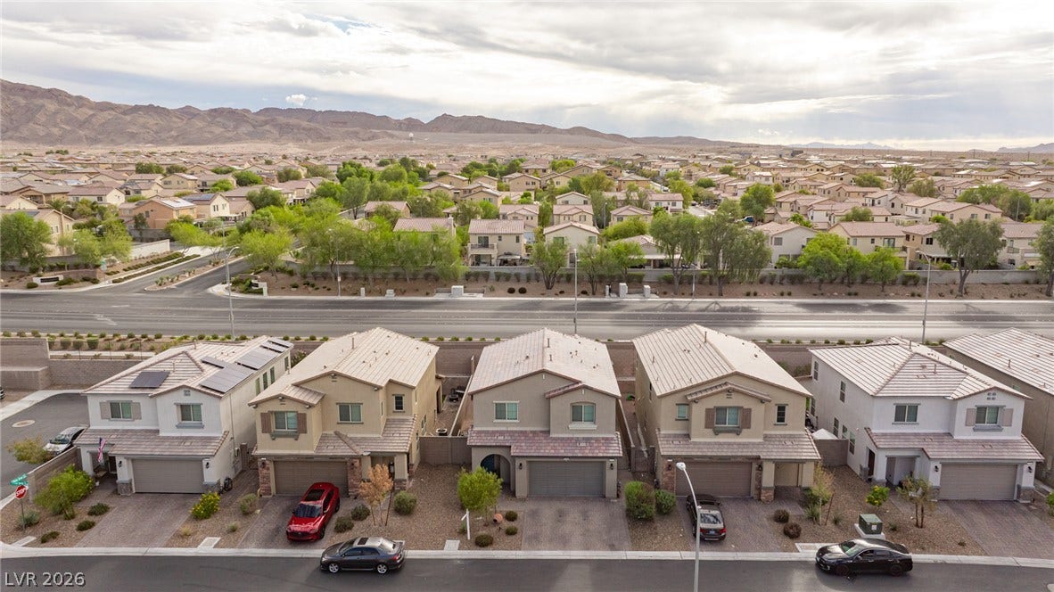 2728 Lindsey Springs Street, Las Vegas, NV 89142 Nestled against a dramatic mountain backdrop, this master-planned community showcases beautiful contemporary homes.