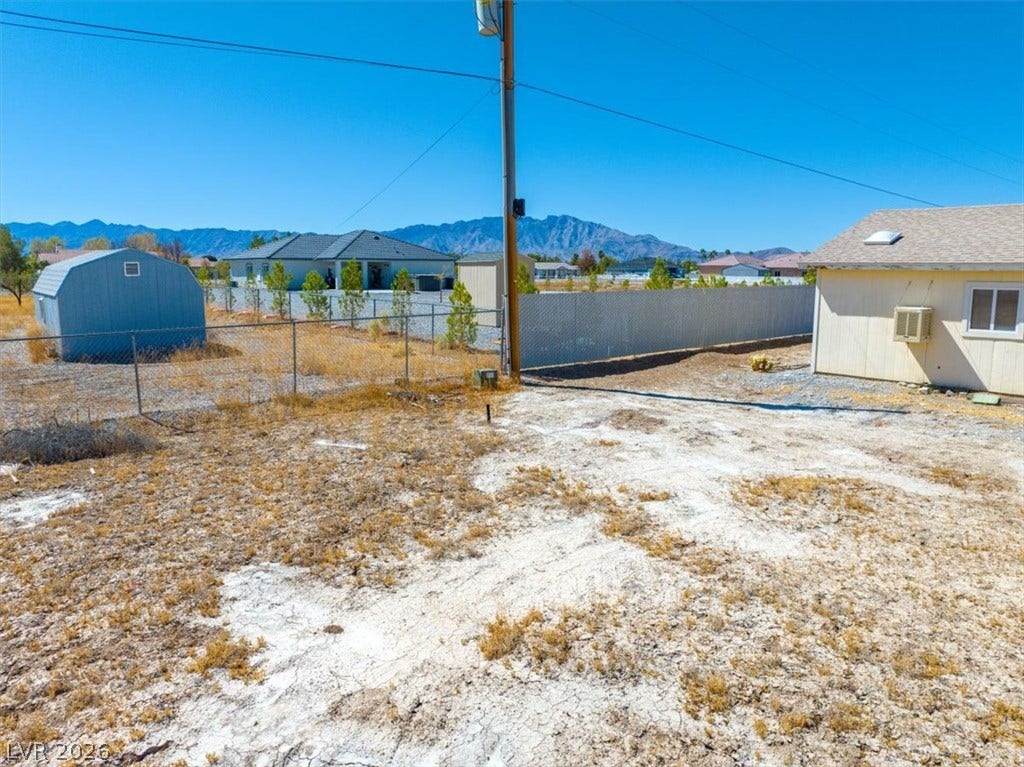 1641 W Huckleberry Street, Pahrump, NV 89048 against a distant