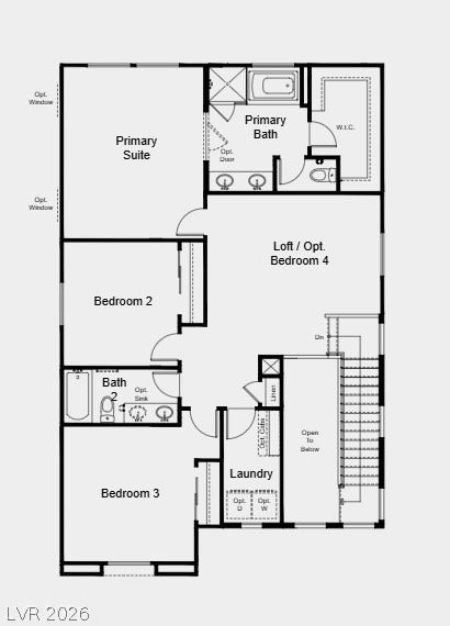 Additional Highlights Include: Additional sink at secondary bath, BBQ stub, slide-in convention gas range, upgraded stair rails, and matte tile flooring.
