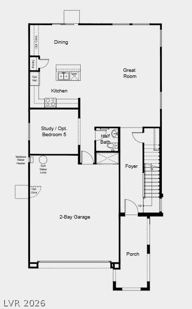 Additional Highlights Include: Additional sink at secondary bath, BBQ stub, slide-in convention gas range, upgraded stair rails, and matte tile flooring.