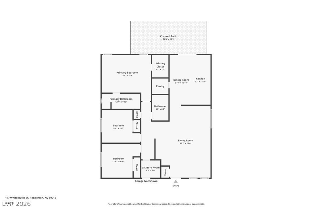 A detailed layout illustrates the functional flow and spatial organization of the single-level home.