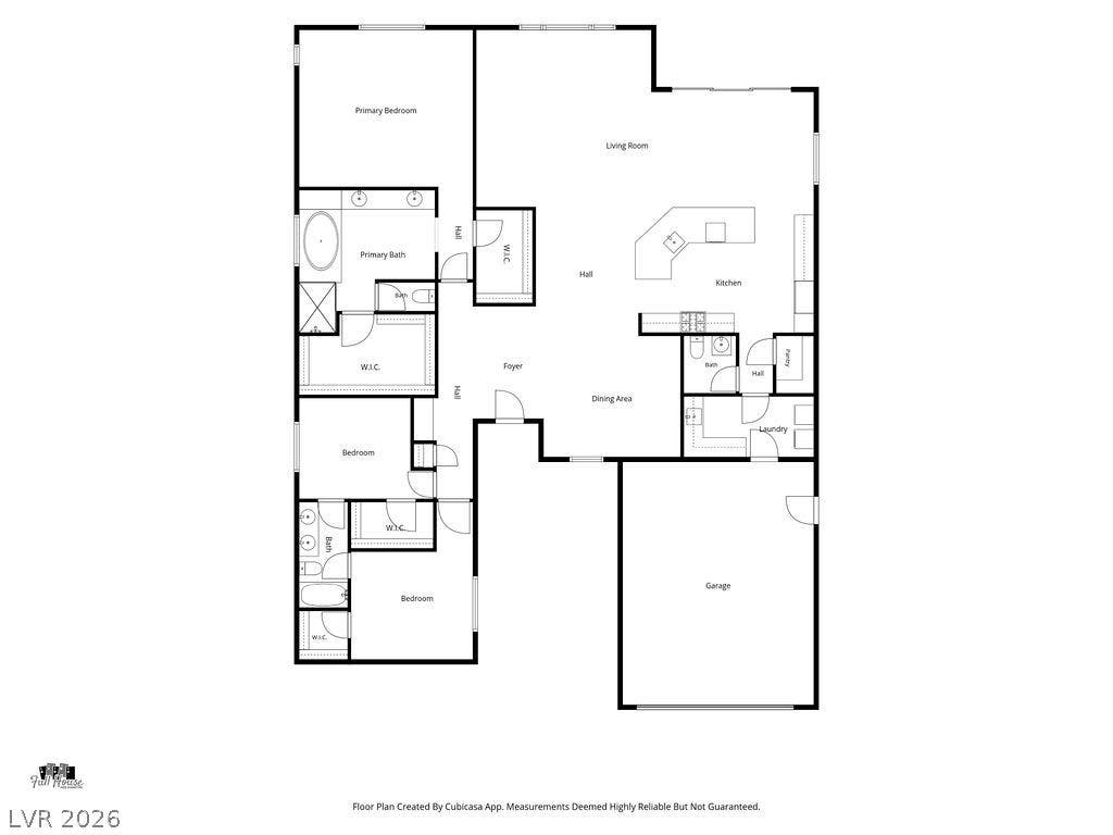 286 Lindura Court, Las Vegas, NV 89138 An intuitive layout provides a clear overview of the home's spacious flow and design.