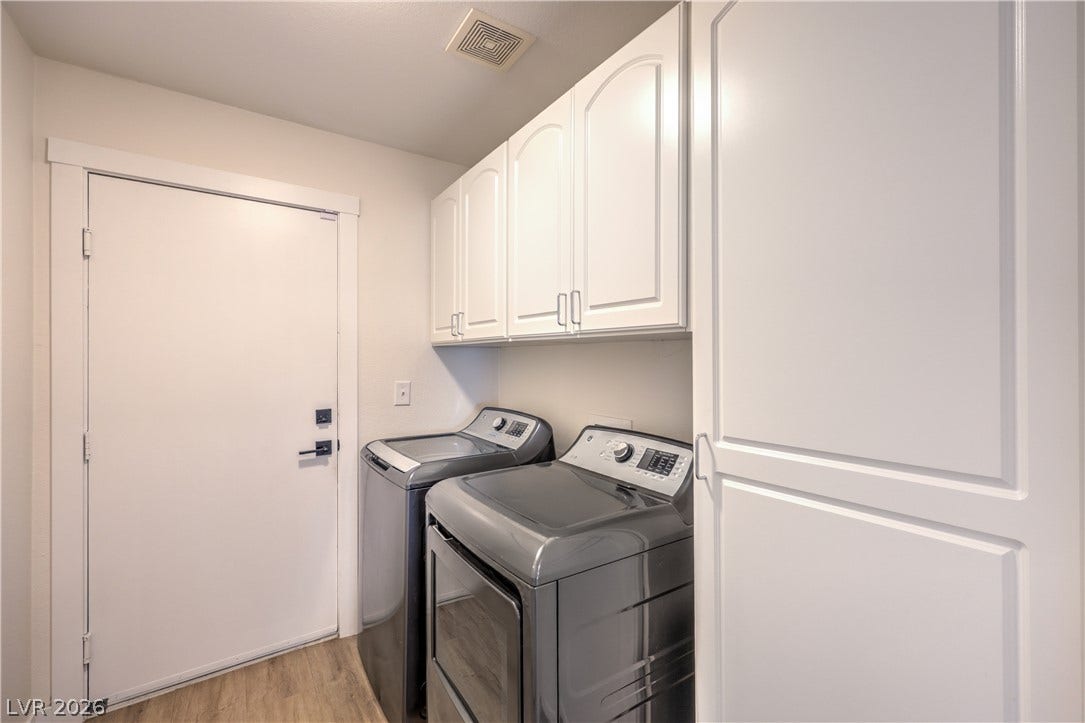 7504 Powder River Court, Las Vegas, NV 89131 Ample built-in cabinetry provides plentiful storage in this functional utility space.