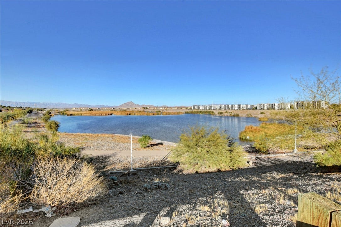 1525 Spiced Wine Avenue, #3105, Henderson, NV 89074 Cornerstone Park/Lake located directly across the street.