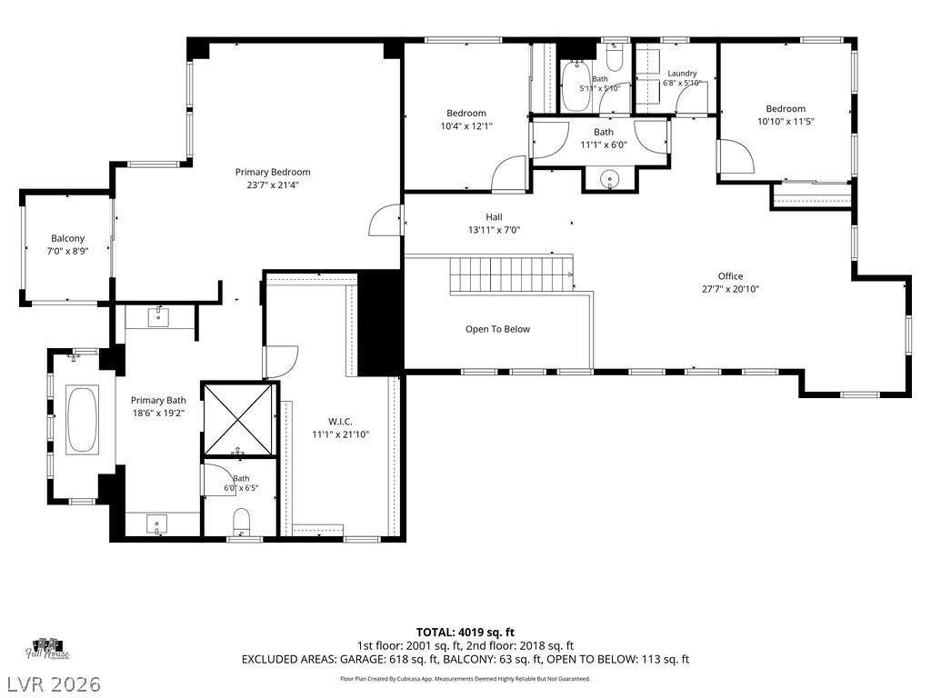 An intuitive second-floor architectural layout showcases a spacious primary suite and open living zones.