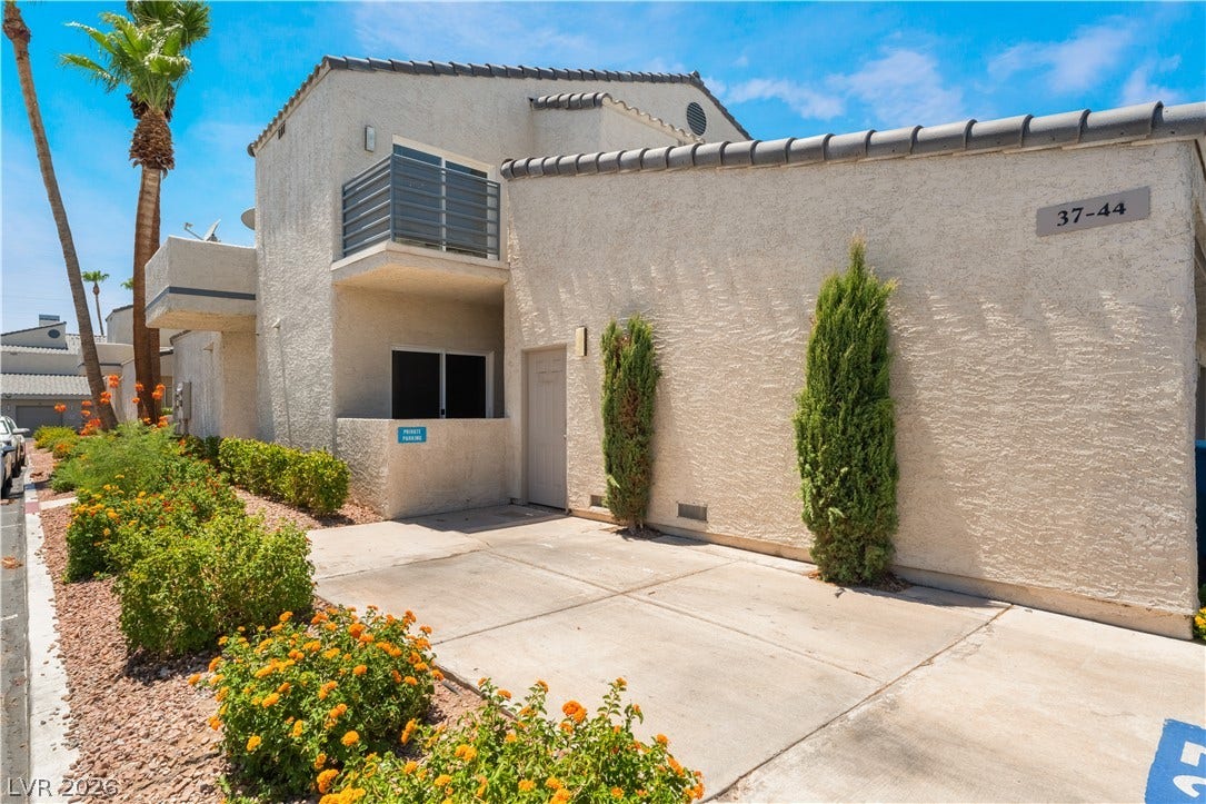 6250 W Flamingo Road, #37, Las Vegas, NV 89103 Private uncovered parking and a 2 car Garage parking