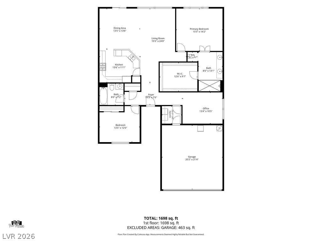 2510 Hamonah Drive, Henderson, NV 89044 An intuitive layout highlights the seamless flow of this single-level home design.