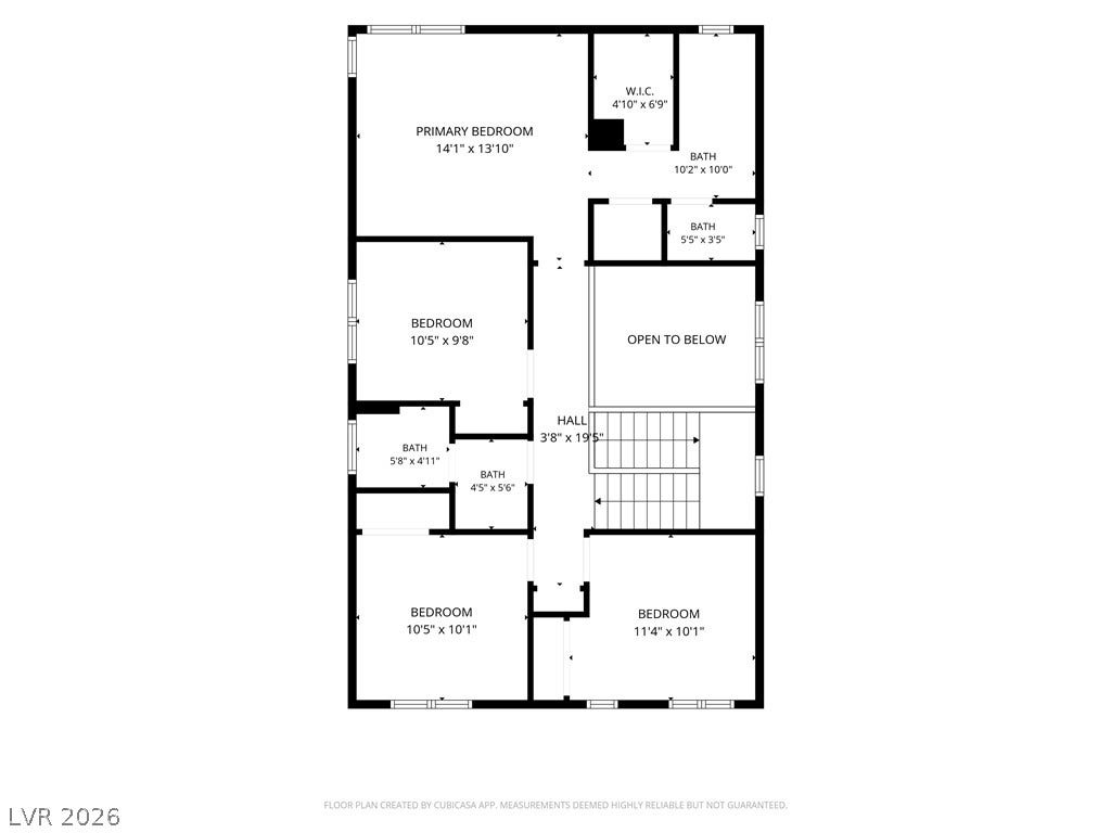 2nd Floor - Floor Plan