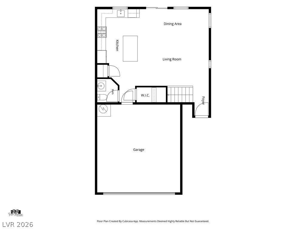 An intuitive layout maximizes space and flow across this main level floor plan.