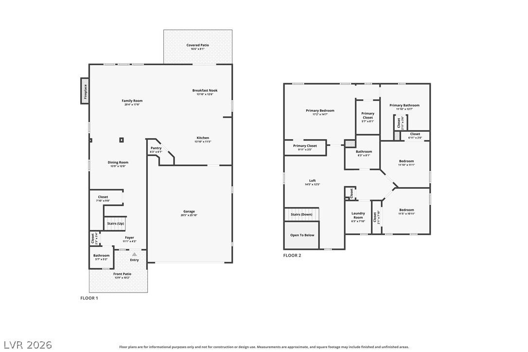 197 Sicily Hills Court, Henderson, NV 89012 An intuitive two-story floor plan optimizes flow and storage across both levels.