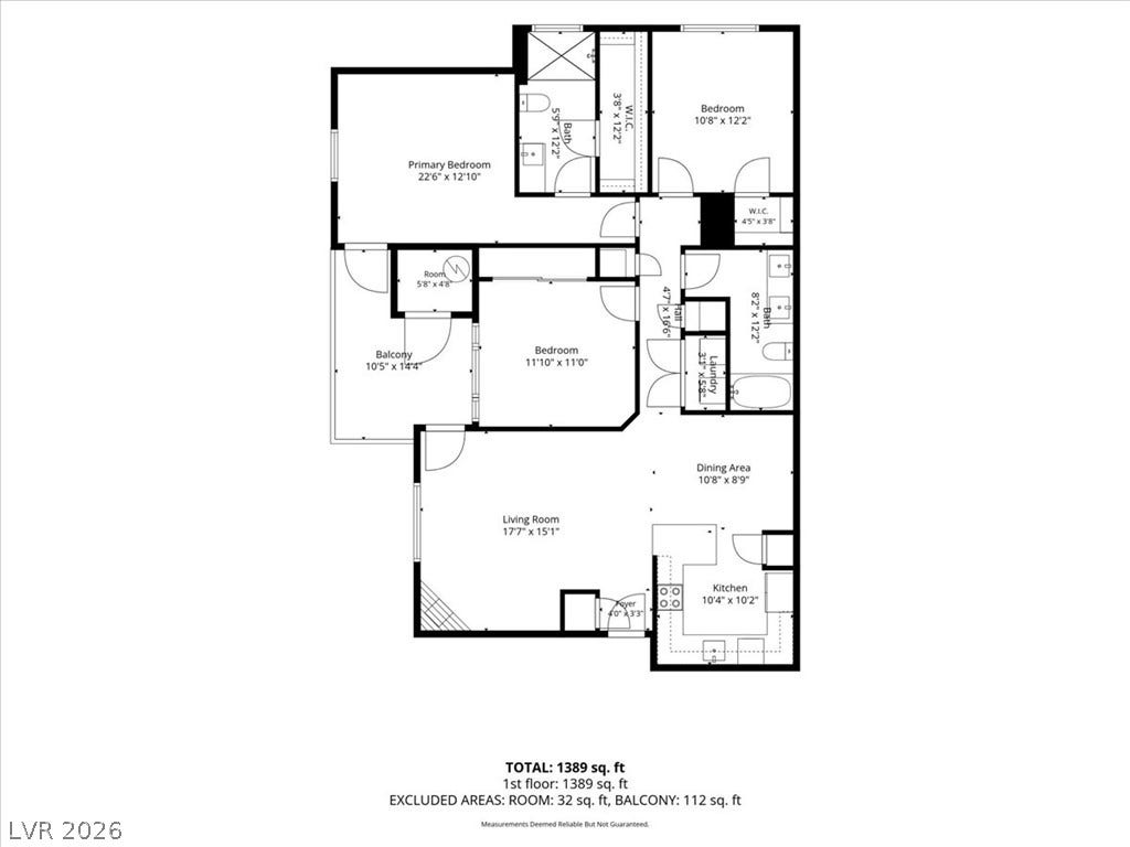 2900 Sunridge Heights Parkway, #1022, Henderson, NV 89052 A detailed layout illustrating the spacious flow of this single level home.