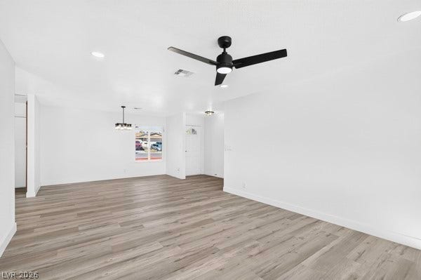 4284 Annie Oakley Drive, Las Vegas, NV 89121 An open floorplan maximizes the airy feeling of this versatile main living area.
