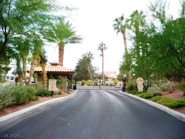 7652 Rolling View Drive, #202, Las Vegas, NV 89149 A Guard Gated Painted Desert Gate 2 entrance leads past a guardhouse into the beautifully landscaped community.