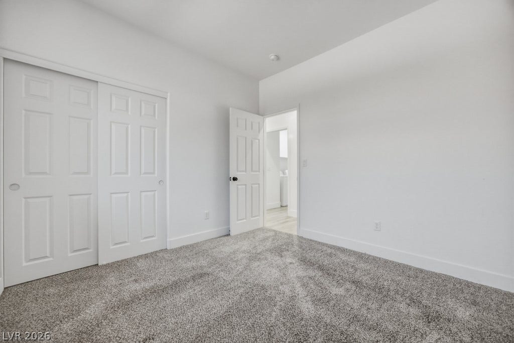 Bedroom #2 with large closet