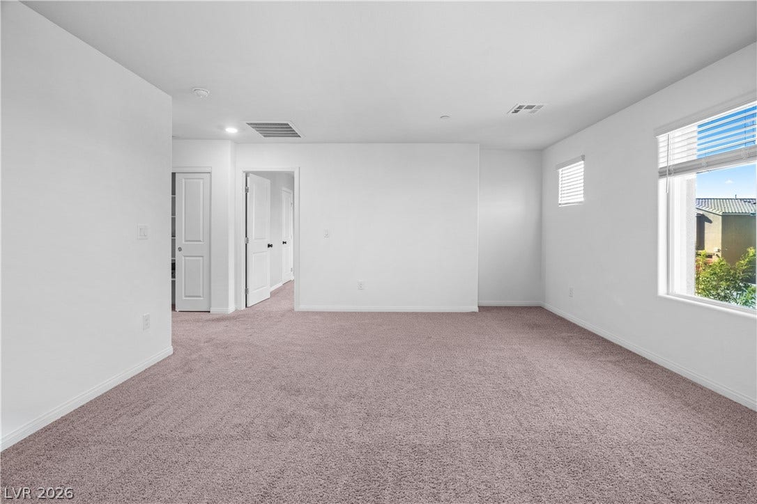4429 Ginger Hills Avenue, Las Vegas, NV 89141 Plush wall-to-wall carpeting and crisp architectural lines define this versatile upstairs loft space.