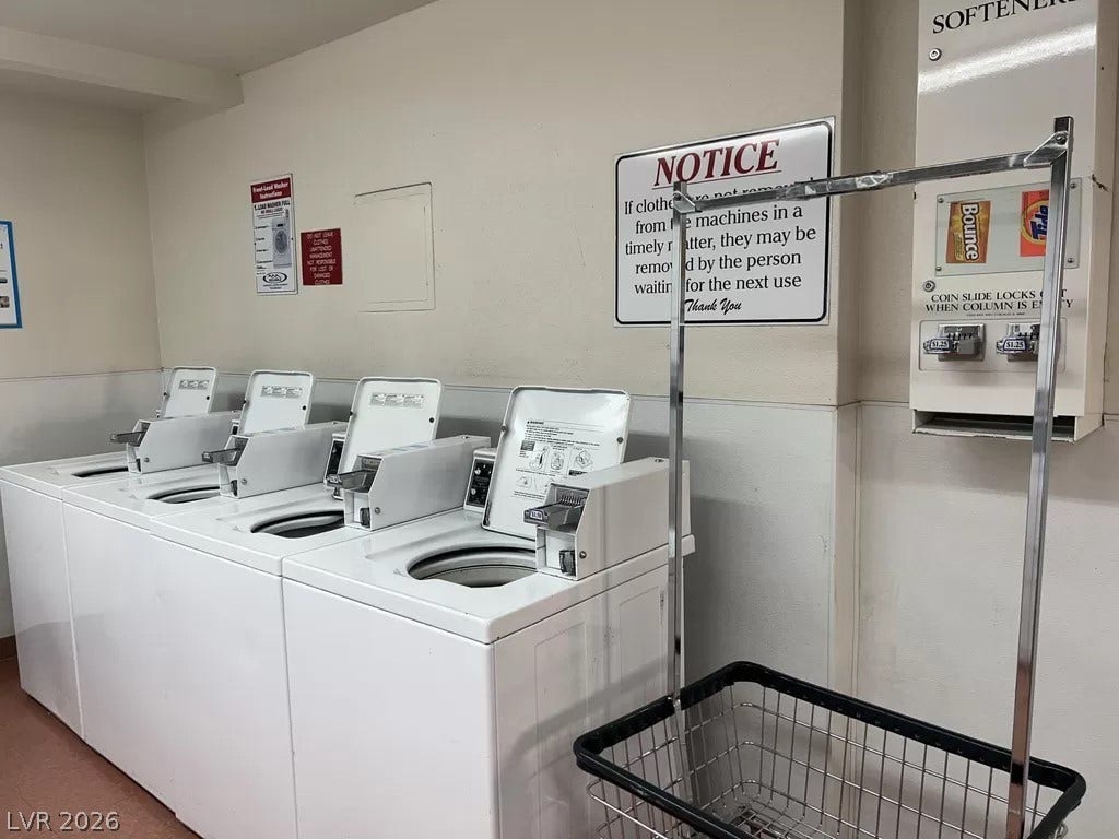 100 Pulsipher Lane, #1205, Mesquite, NV 89027 Onsite laundry facilities offer convenient daily living solutions.