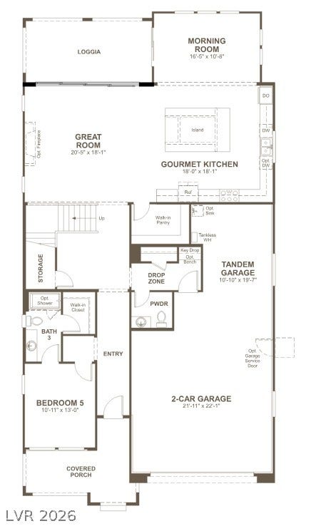 85 Polyantha Avenue, Las Vegas, NV 89138 A thoughtfully planned layout optimizes flow across open living spaces and functional work areas.