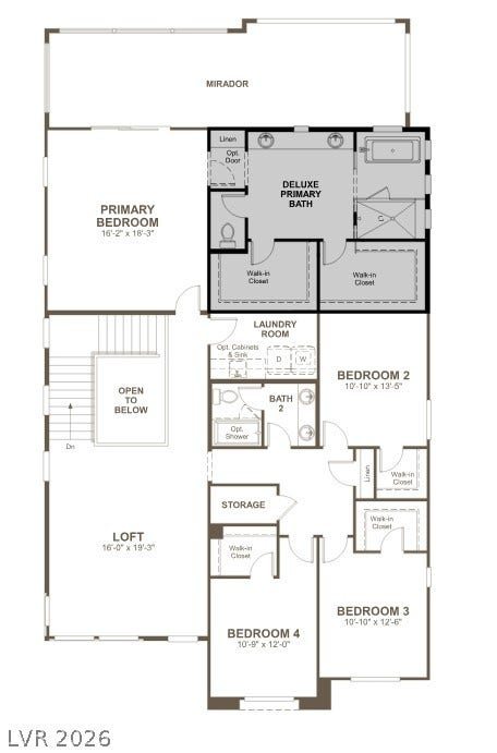 85 Polyantha Avenue, Las Vegas, NV 89138 An open and functional second floor layout features multiple suites and a spacious loft.
