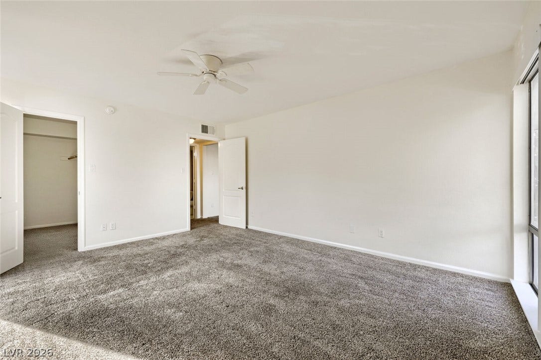 769 Oakmont Avenue, #403, Las Vegas, NV 89109 Bedroom with a private walk-in closet.