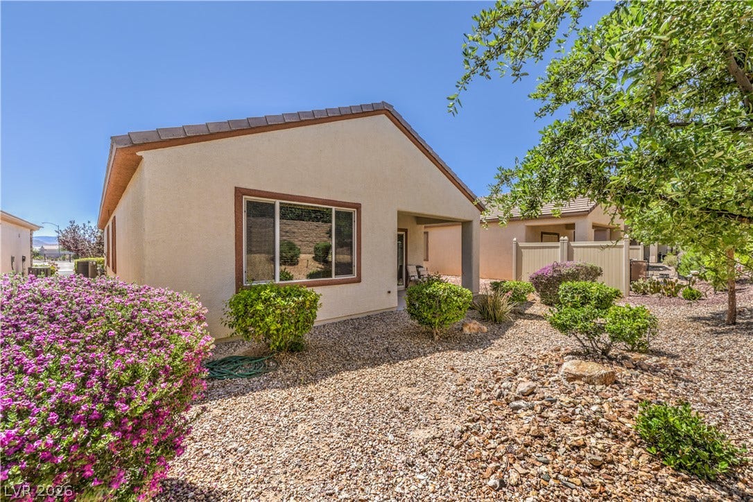 2488 Galaxy Cluster Street, Henderson, NV 89044 Mature Low Maintenance Landscaping w/Decorative Rock, Shrubs, Trees, and Automatic Irrigation System on Timer