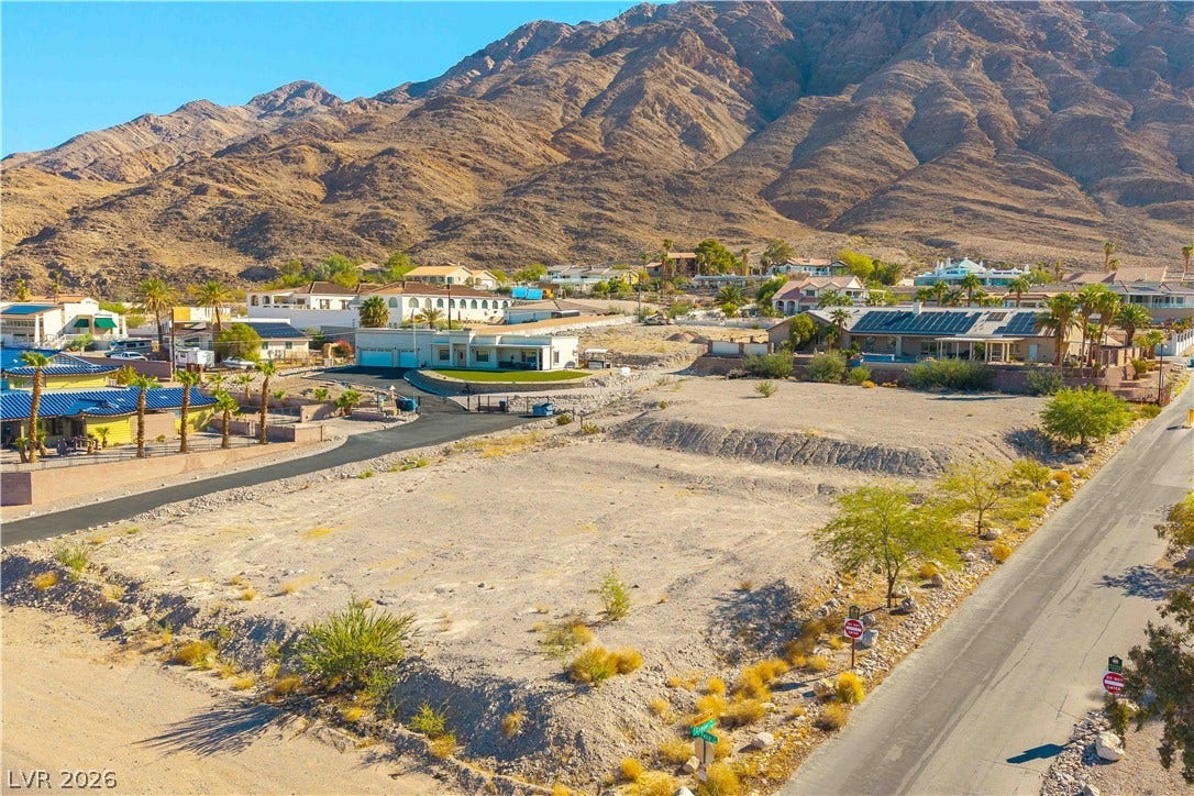 520 Los Feliz Street, Las Vegas, NV 89110 Dramatic mountain vistas frame this prime residential lot nestled within a desert community.