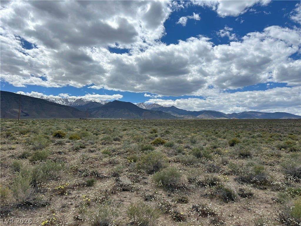 233 MOUNTAIN WATER RANCH, Dyer, NV 89010 Panoramic mountain views highlight the natural beauty of this open desert parcel.