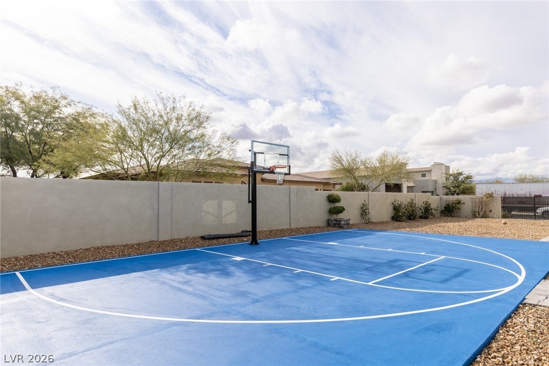 7851 W Wigwam Avenue, Las Vegas, NV 89113 View of sport court with basketball court