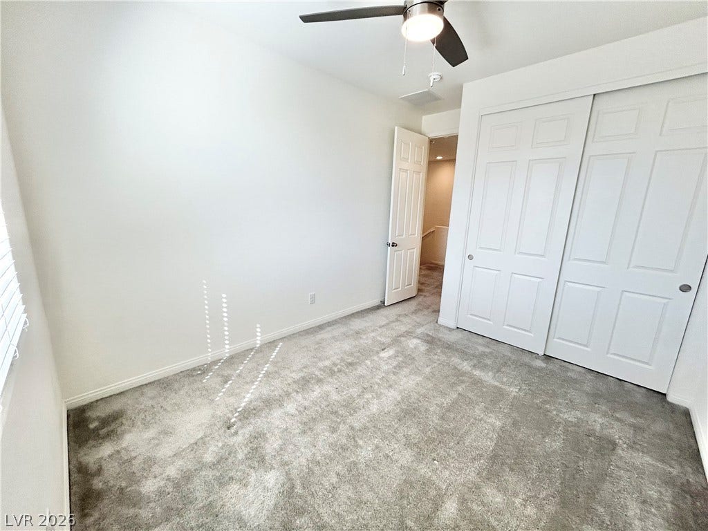 142 Antimony Avenue, Las Vegas, NV 89183 Bedroom #2 with ceiling fan