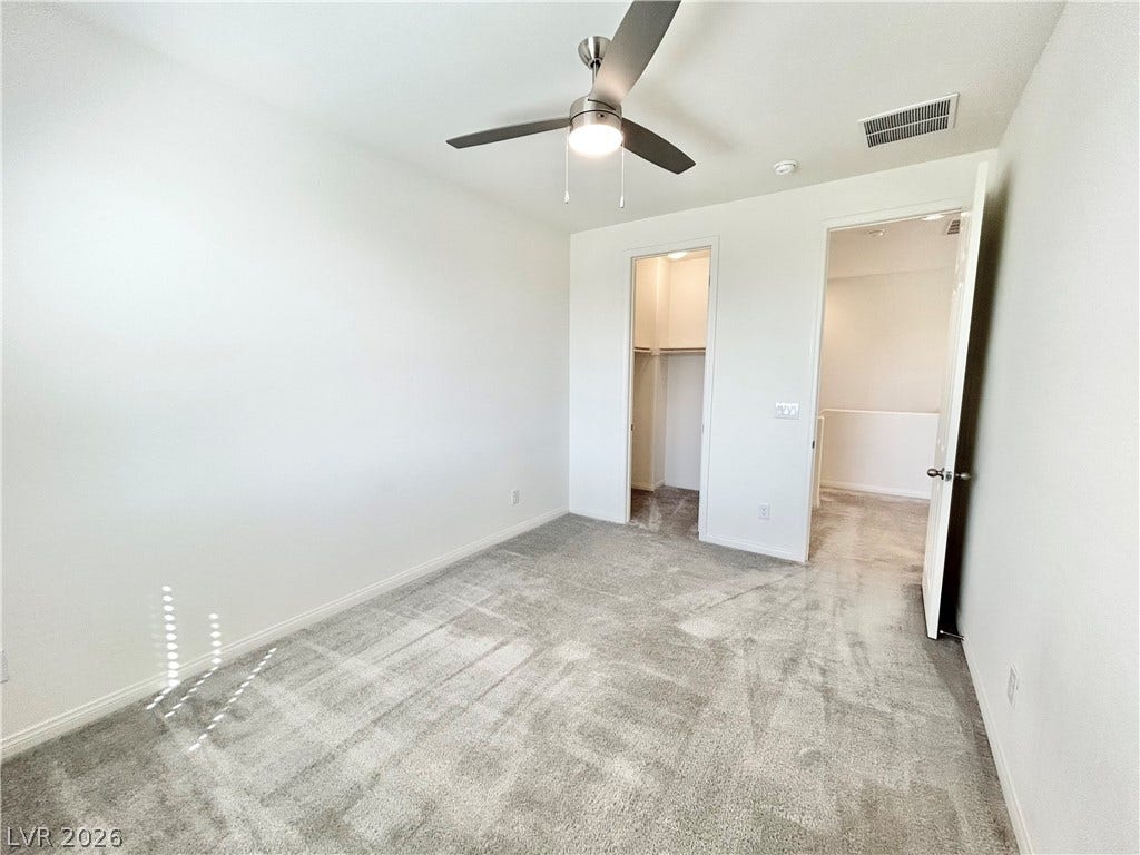 142 Antimony Avenue, Las Vegas, NV 89183 Bedroom #3 with walk in closet