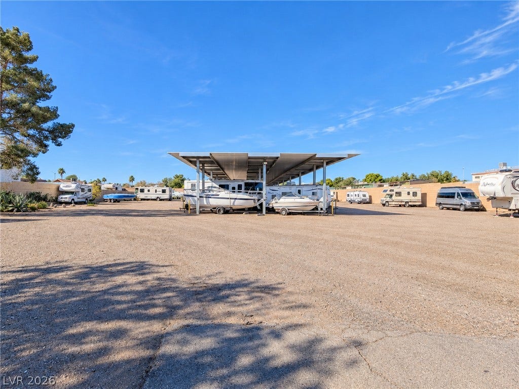 3708 Heritage Avenue, Las Vegas, NV 89121 Secure gated RV & Boat Parking.