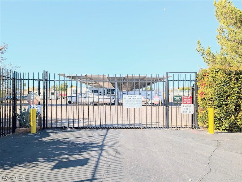 3708 Heritage Avenue, Las Vegas, NV 89121 Secure gated RV & Boat Parking.