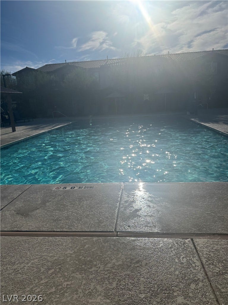 Community Pool located across from the unit