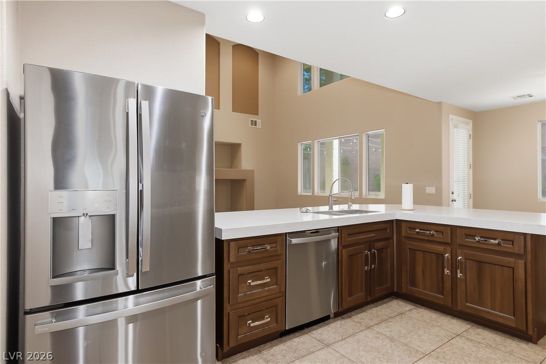 Kitchen with Stainless Steel Appliances