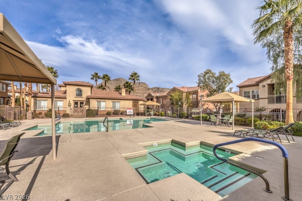 3910 Legend Hills Street, #103, Las Vegas, NV 89129 come and sit in the hot tub.