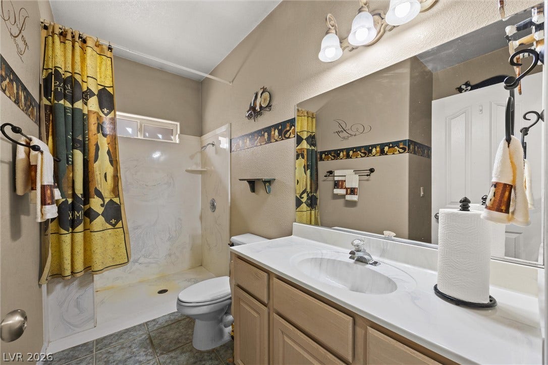 211 W Highland Drive, Henderson, NV 89015 2nd full guest bath with walkin shower