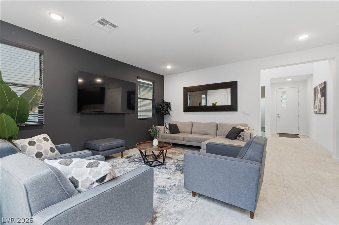 544 Front Range Lane, North Las Vegas, NV 89084 Clean lines and a spacious layout create a comfortable everyday living and entertaining space.